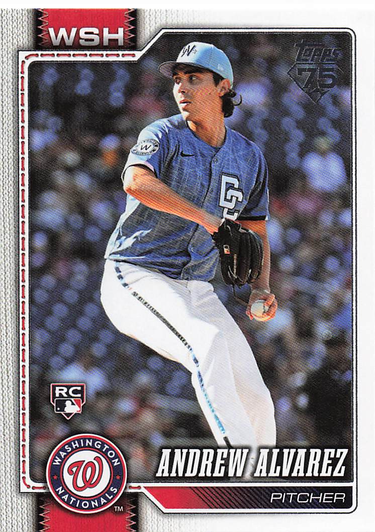 2026 Topps Baseball Andrew Alvarez #520 Rookie