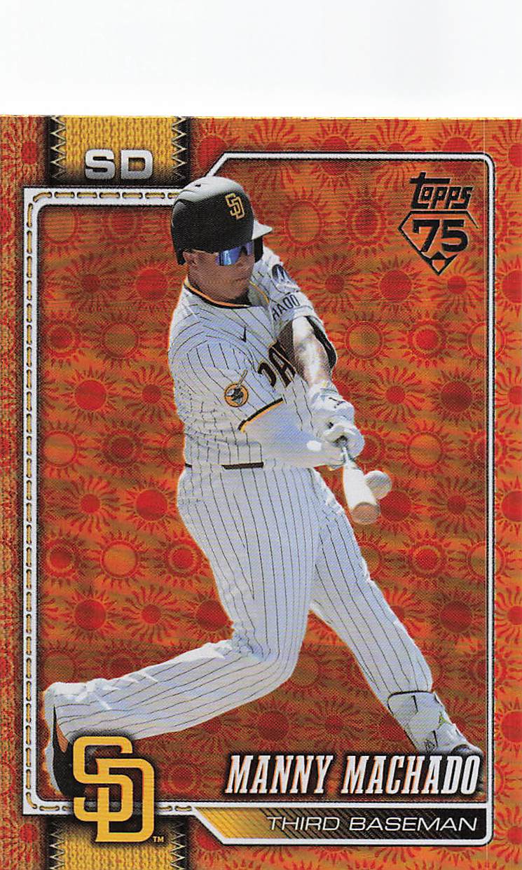 2026 Topps Baseball Holiday Manny Machado #614