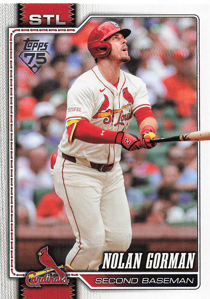 2026 Topps Baseball Nolan Gorman #587