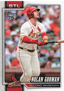2026 Topps Baseball Nolan Gorman #587