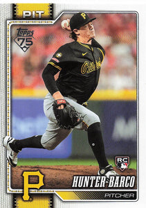 2026 Topps Baseball Hunter Barco #398 Rookie