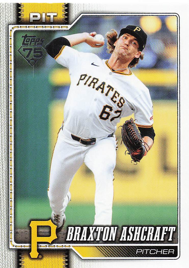 2026 Topps Baseball Braxton Ashcraft #589