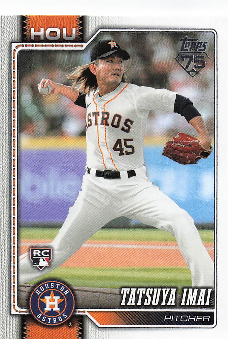 2026 Topps Baseball Tatsuya Imai #513 Rookie