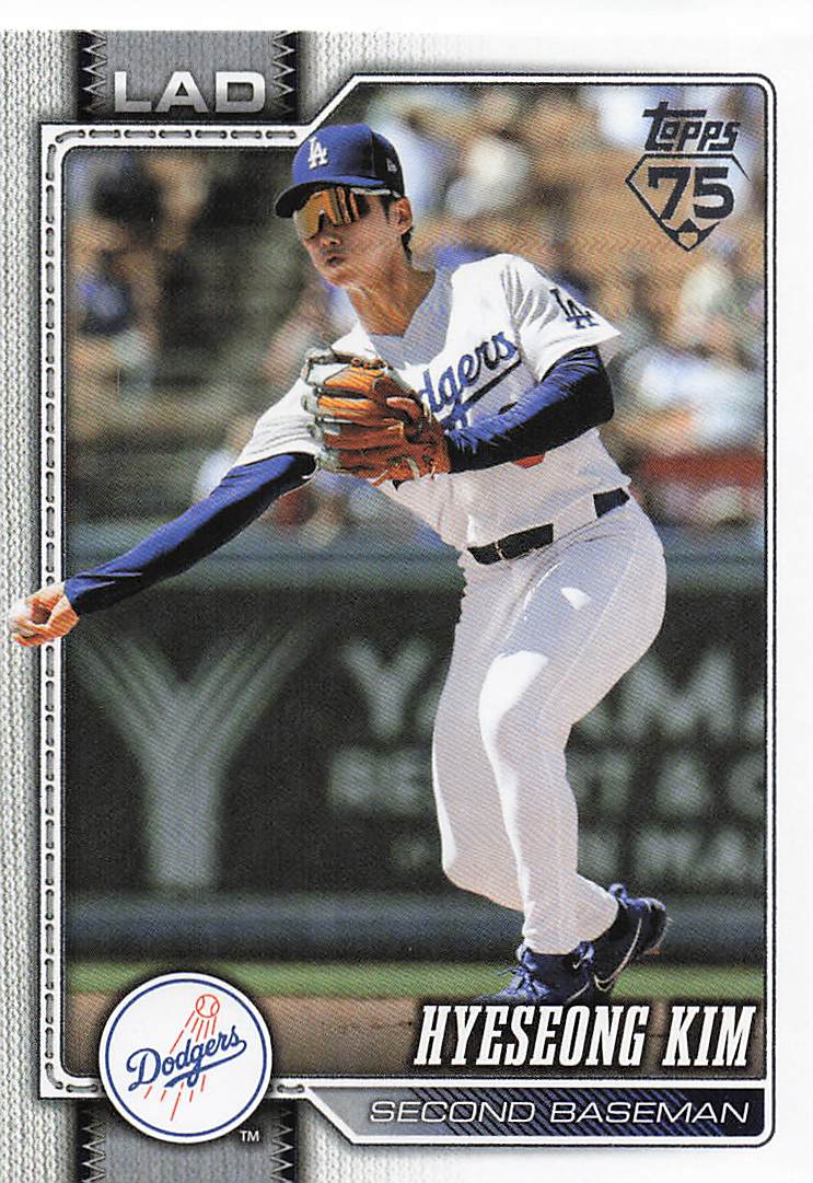 2026 Topps Baseball Hyeseong Kim #663