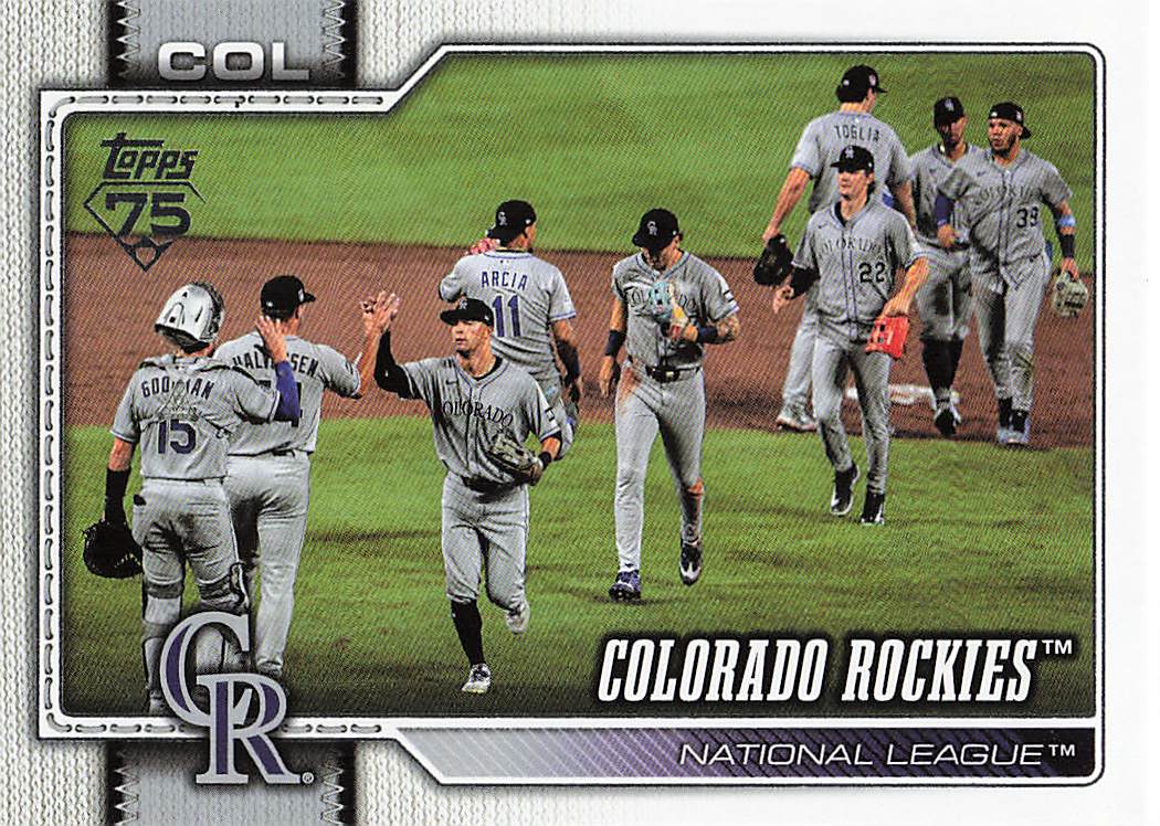 2026 Topps Baseball Colorado Rockies #508