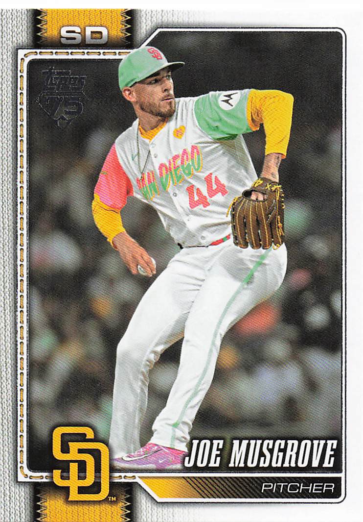 2026 Topps Baseball Joe Musgrove #636