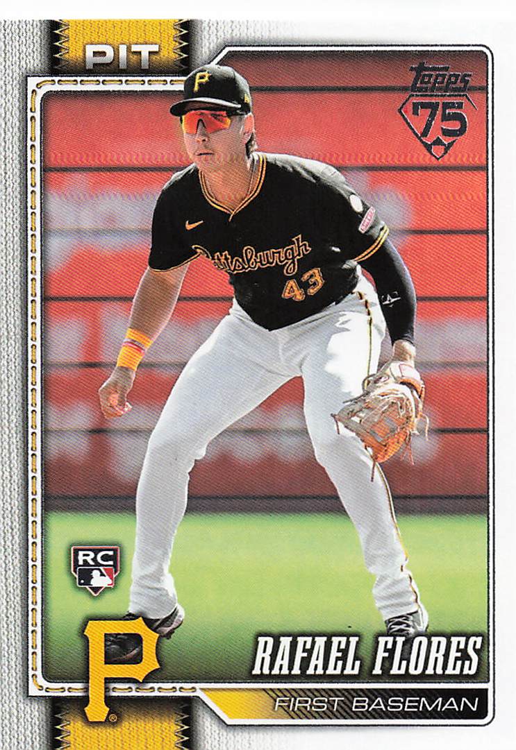 2026 Topps Baseball Rafael Flores #623 Rookie