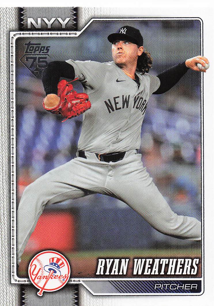 2026 Topps Baseball Ryan Weathers #634