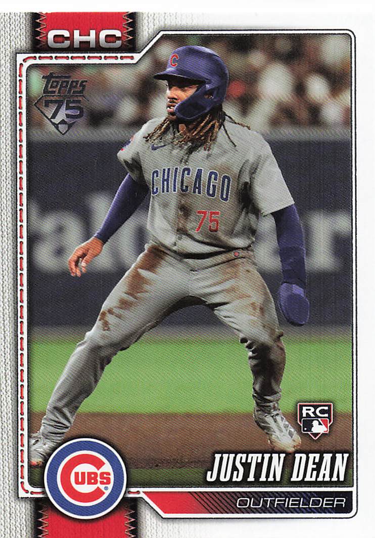 2026 Topps Baseball Justin Dean #456 Rookie