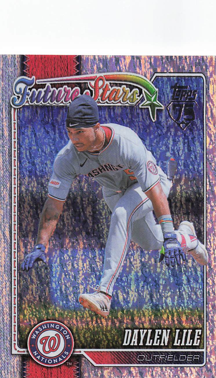 2026 Topps Baseball Holo Foil Daylen Lile #549