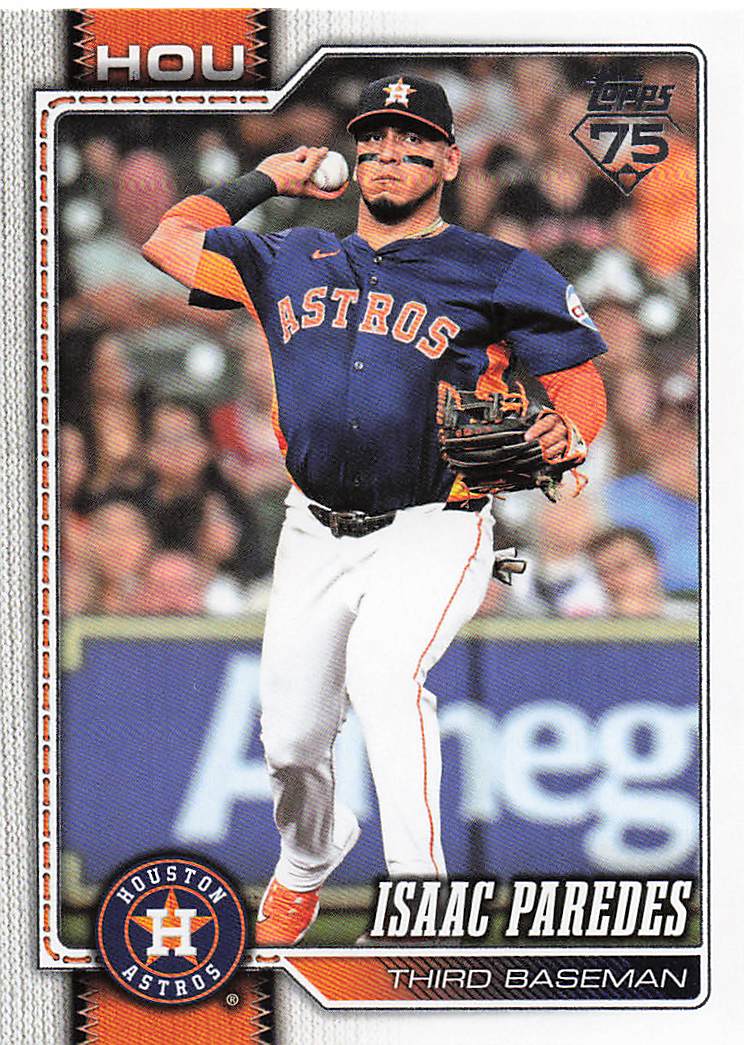 2026 Topps Baseball Isaac Paredes #366