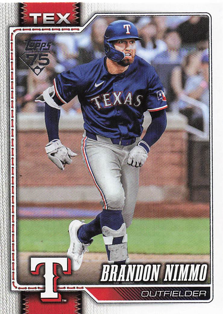 2026 Topps Baseball Brandon Nimmo #470