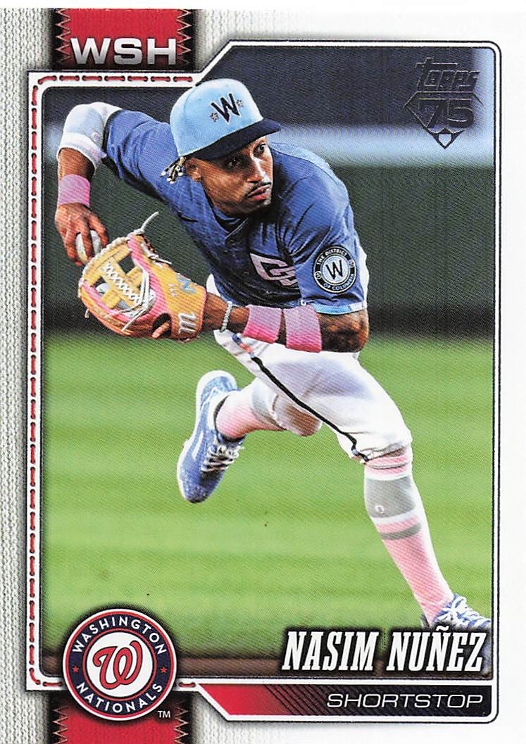 2026 Topps Baseball Nasim Nuñez #645