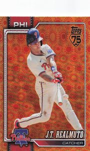2026 Topps Baseball Holiday J.T. Realmuto #363