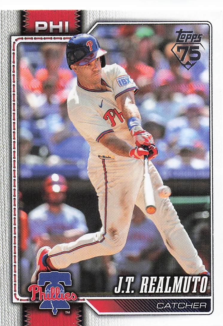 2026 Topps Baseball J.T. Realmuto #363