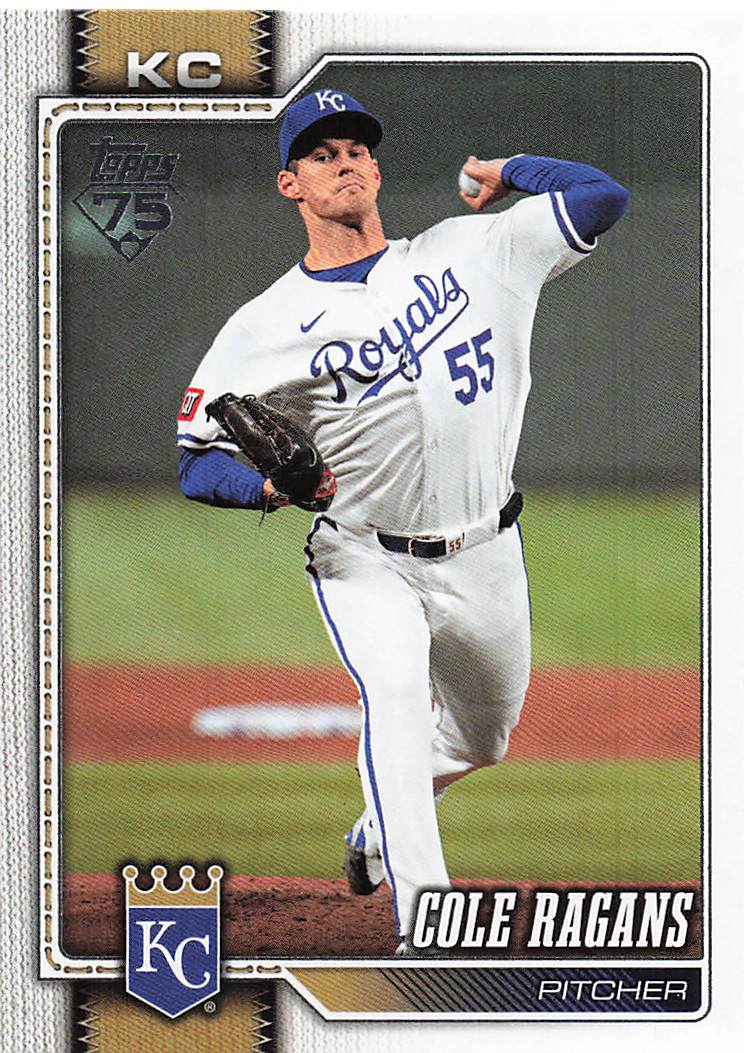 2026 Topps Baseball Cole Ragans #484