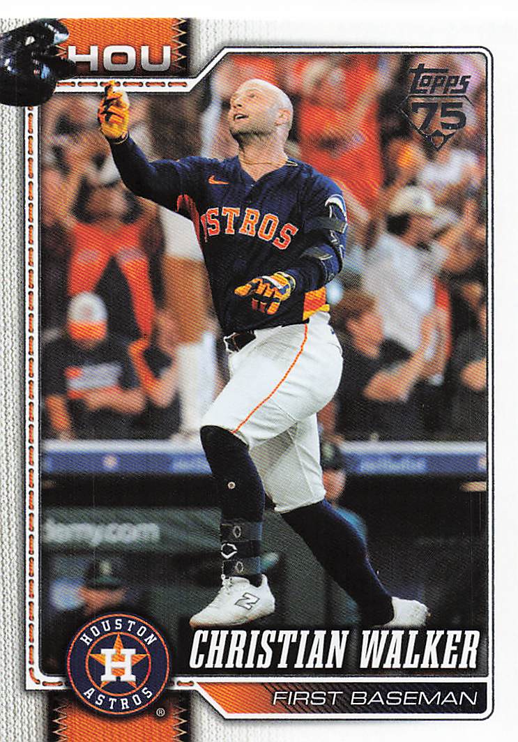 2026 Topps Baseball Christian Walker #495
