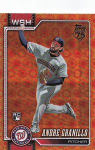2026 Topps Baseball Holiday Andre Granillo #674 Rookie