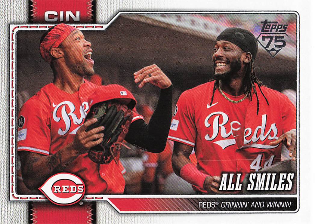 2026 Topps Baseball All Smiles (Elly De La Cruz / Will Benson) #553