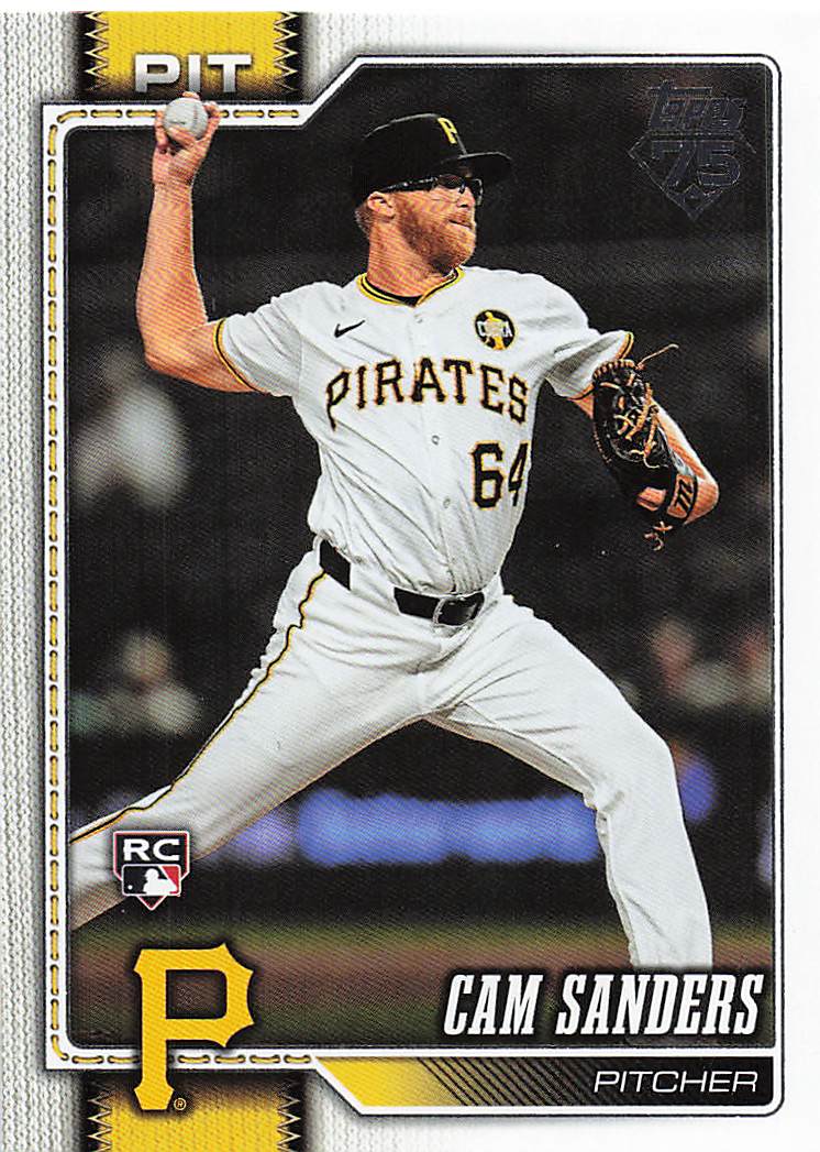 2026 Topps Baseball Cam Sanders #679 Rookie