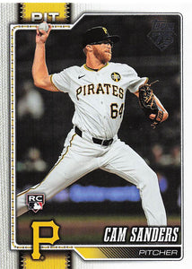 2026 Topps Baseball Cam Sanders #679 Rookie