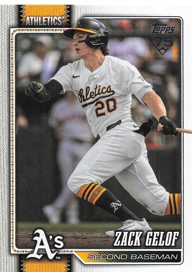 2026 Topps Baseball Zack Gelof #424