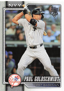 2026 Topps Baseball Paul Goldschmidt #597