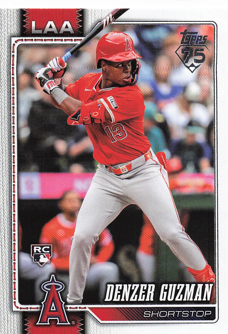 2026 Topps Baseball Denzer Guzman #435 Rookie