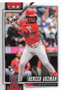 2026 Topps Baseball Denzer Guzman #435 Rookie