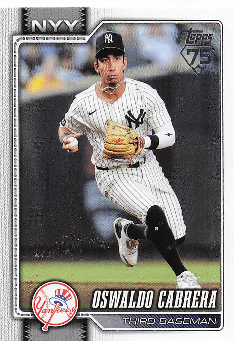 2026 Topps Baseball Oswaldo Cabrera #490