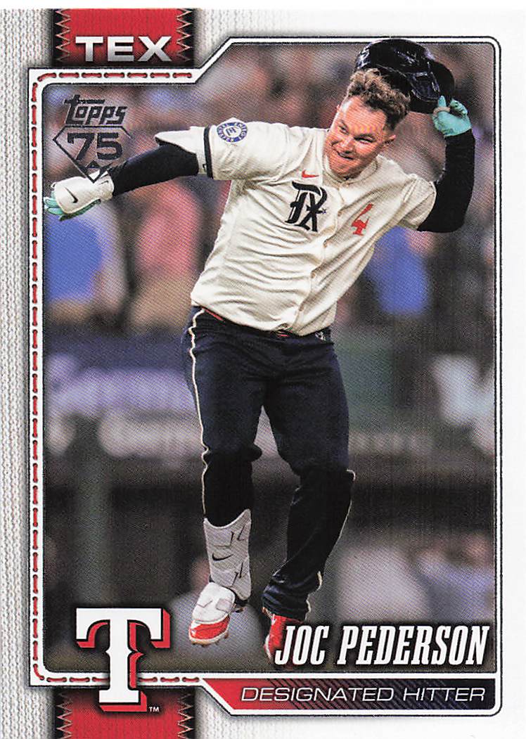 2026 Topps Baseball Joc Pederson #592