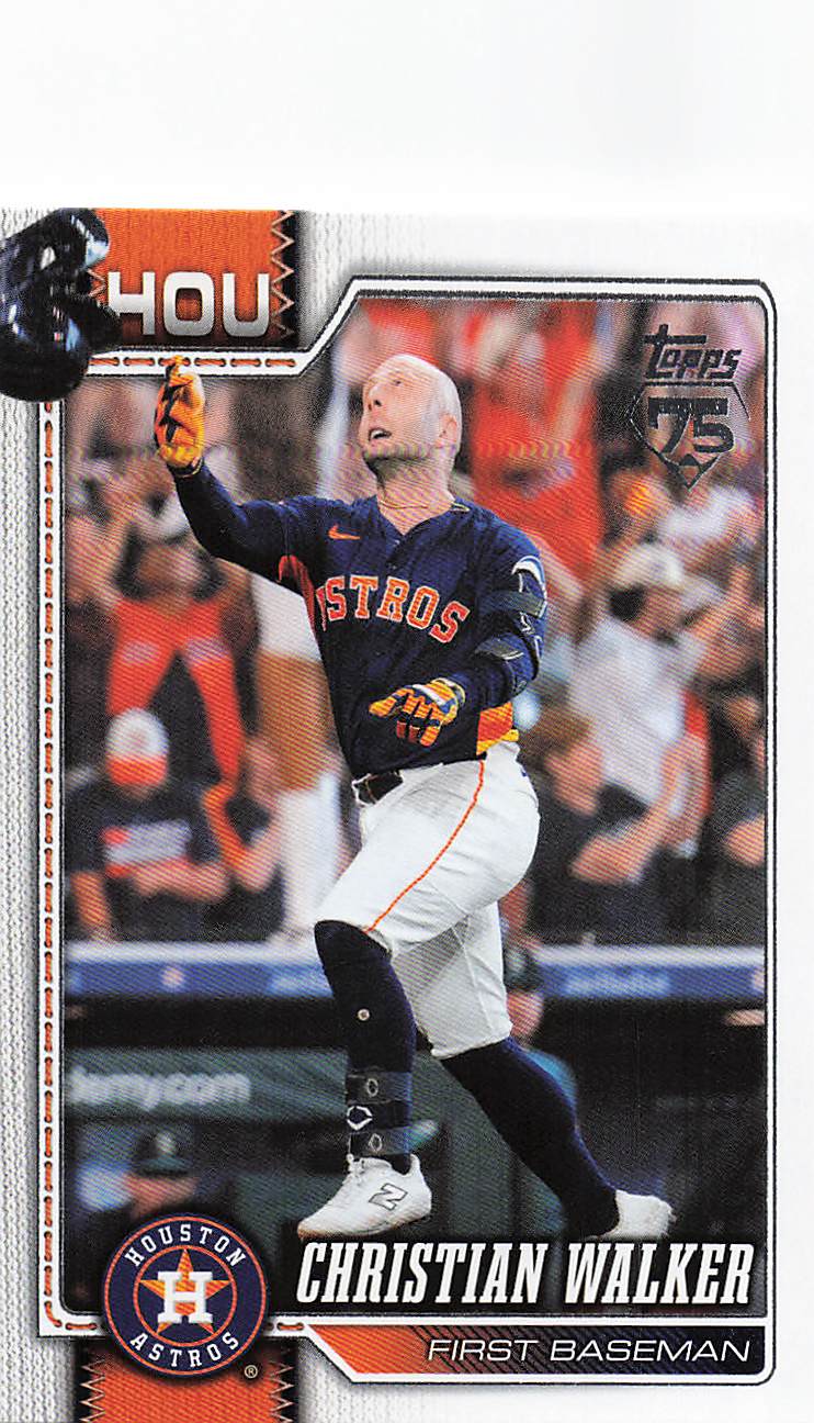 2026 Topps Baseball Christian Walker #495