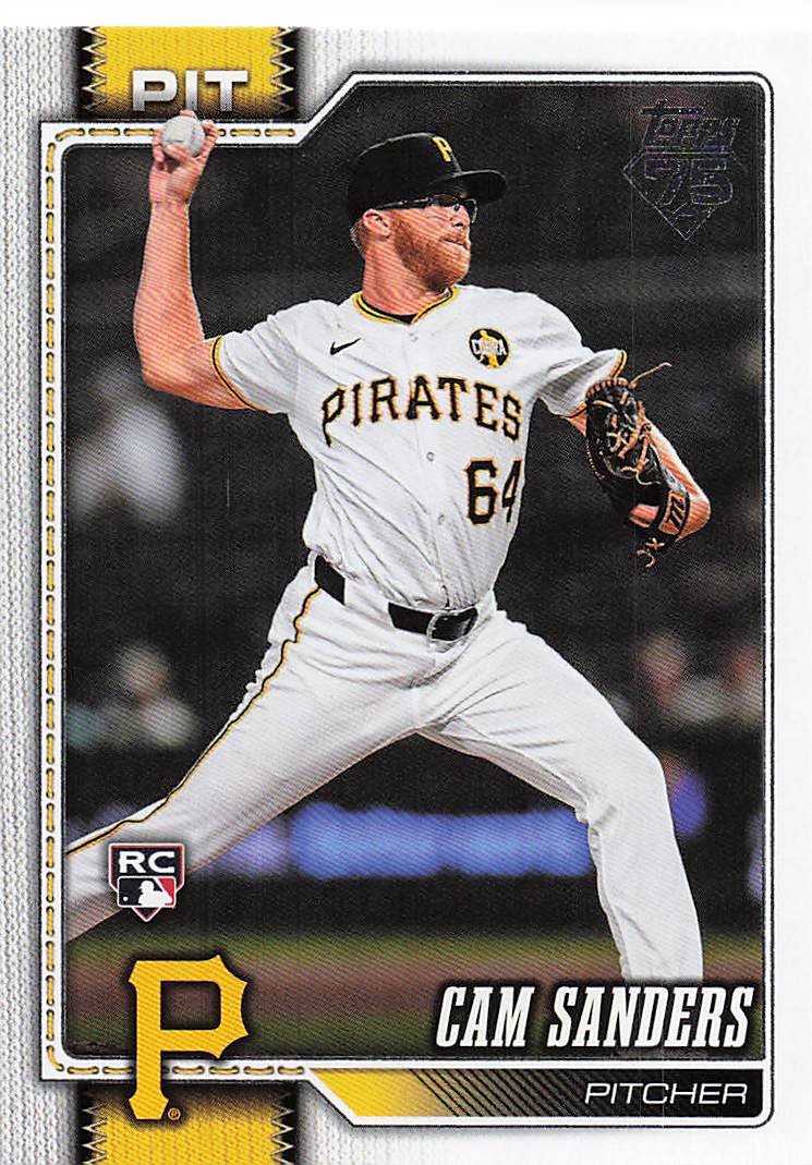 2026 Topps Baseball Cam Sanders #679 Rookie
