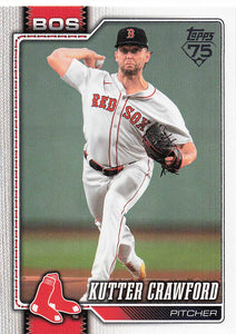 2026 Topps Baseball Kutter Crawford #544