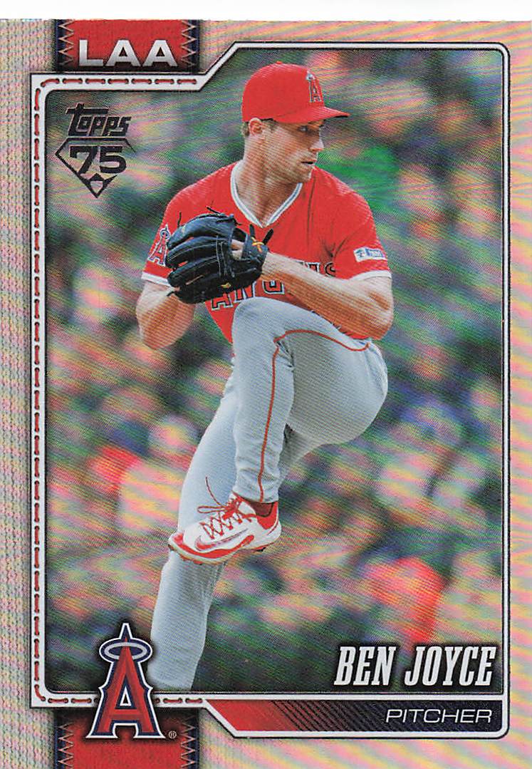 2026 Topps Baseball Rainbow Foil Ben Joyce #360
