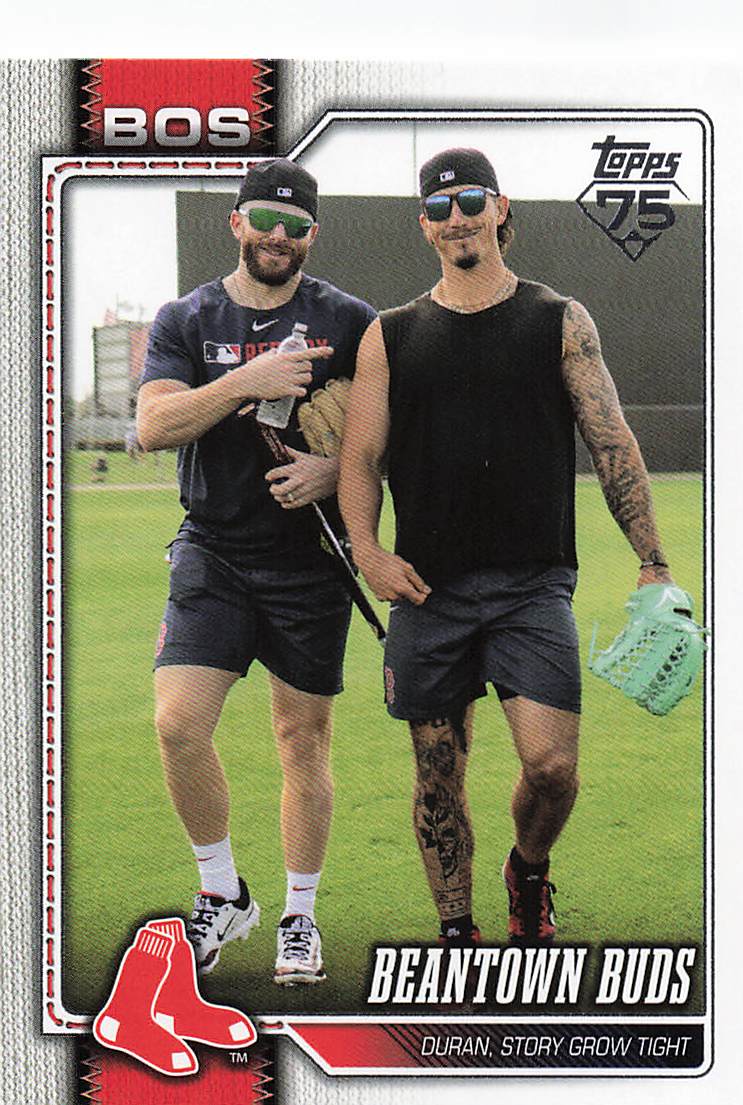 2026 Topps Baseball Beantown Buds (Jarren Duran / Trevor Story) #576