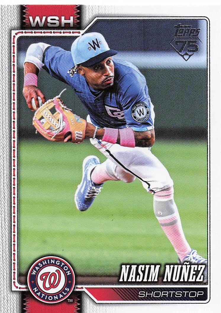 2026 Topps Baseball Nasim Nuñez #645