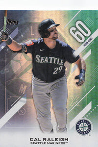 2026 Topps Baseball Crooked Numbers Cal Raleigh #CN-5