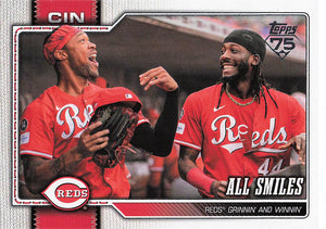 2026 Topps Baseball All Smiles (Elly De La Cruz / Will Benson) #553