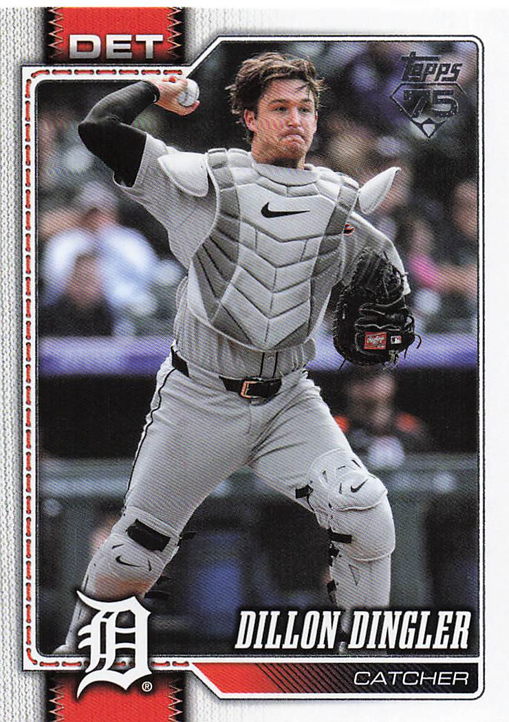 2026 Topps Baseball Dillon Dingler #351