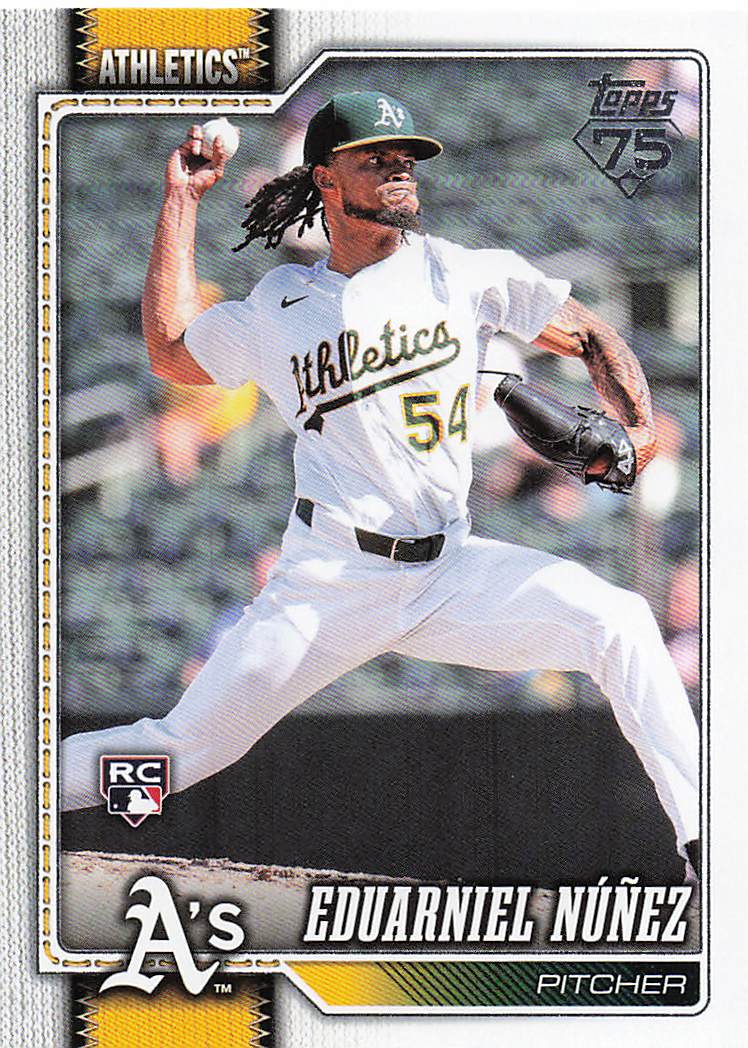 2026 Topps Baseball Eduarniel Núñez #401 Rookie