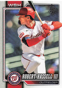 2026 Topps Baseball Robert Hassell III #582