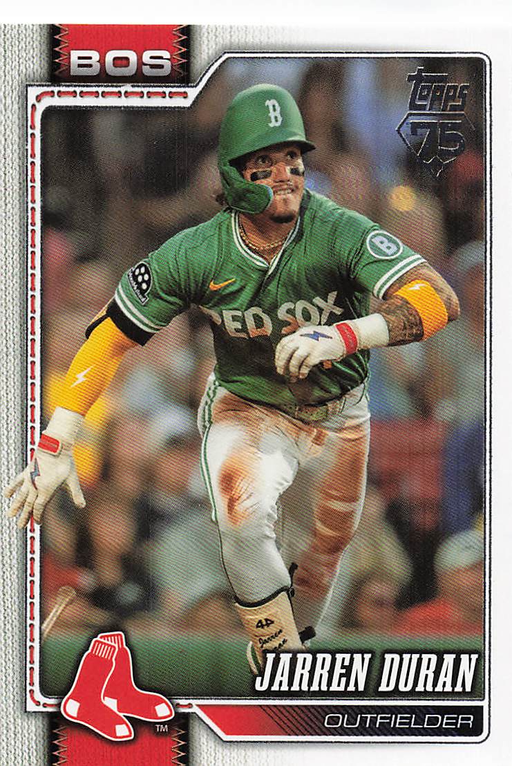 2026 Topps Baseball Jarren Duran #560