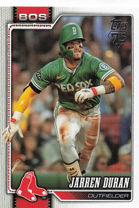 2026 Topps Baseball Jarren Duran #560