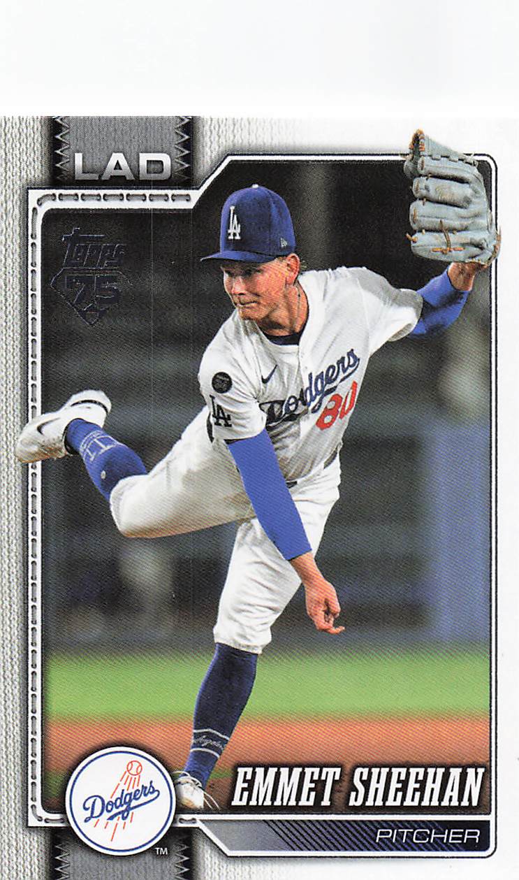 2026 Topps Baseball Emmet Sheehan #524