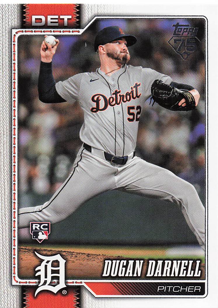 2026 Topps Baseball Dugan Darnell #683 Rookie