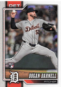 2026 Topps Baseball Dugan Darnell #683 Rookie