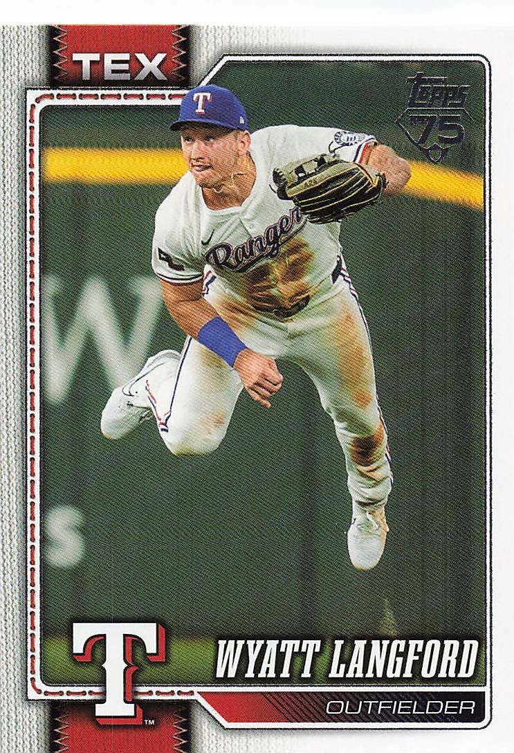 2026 Topps Baseball Wyatt Langford #383