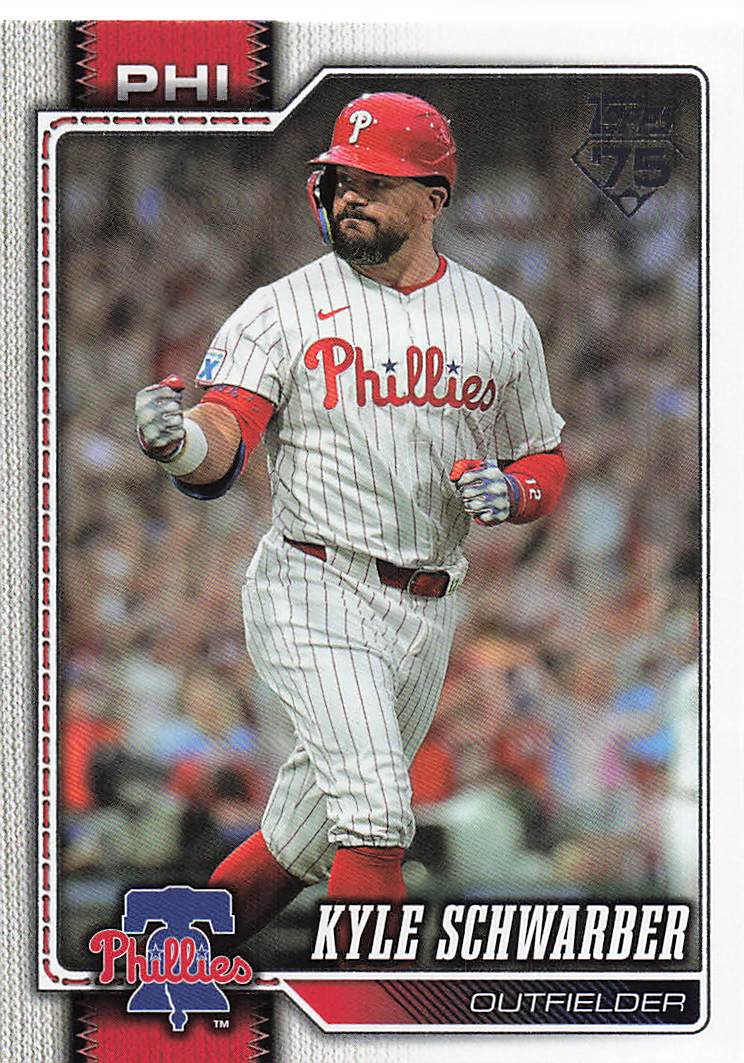 2026 Topps Baseball Kyle Schwarber #650