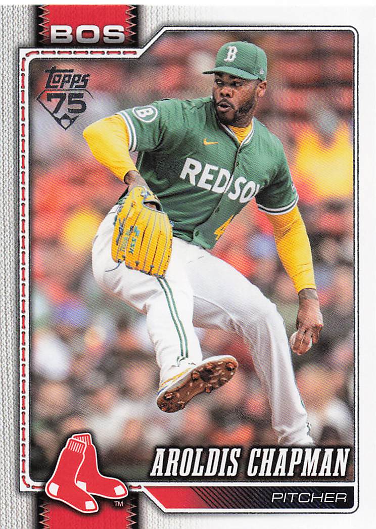 2026 Topps Baseball Aroldis Chapman #656